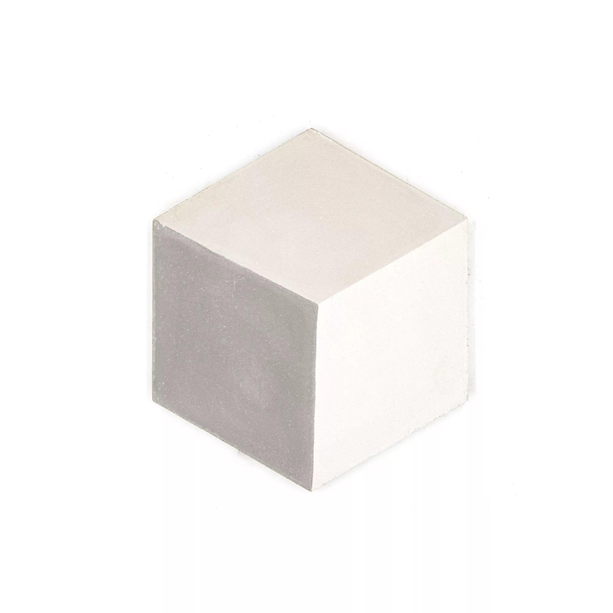 Encaustic Falling Cube 8 x 9