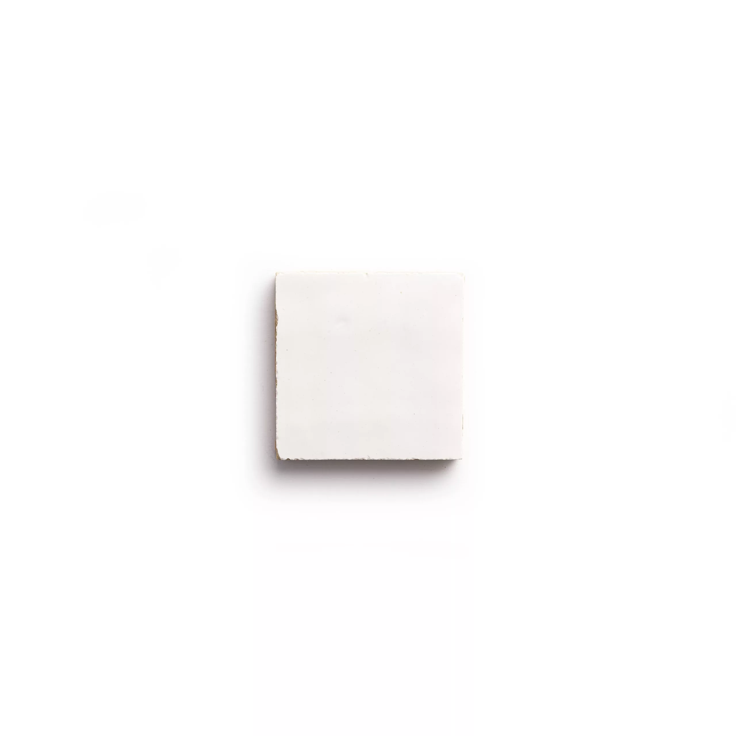 White Zellige Tile | Blanc Neige 2 x 2 | Paris Tile