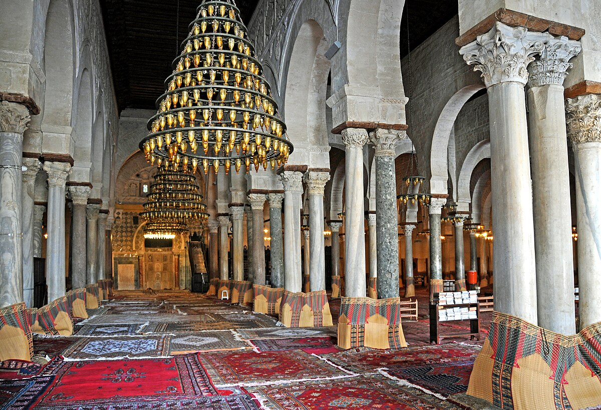 Great Mosque of Kairouan in Tunisia