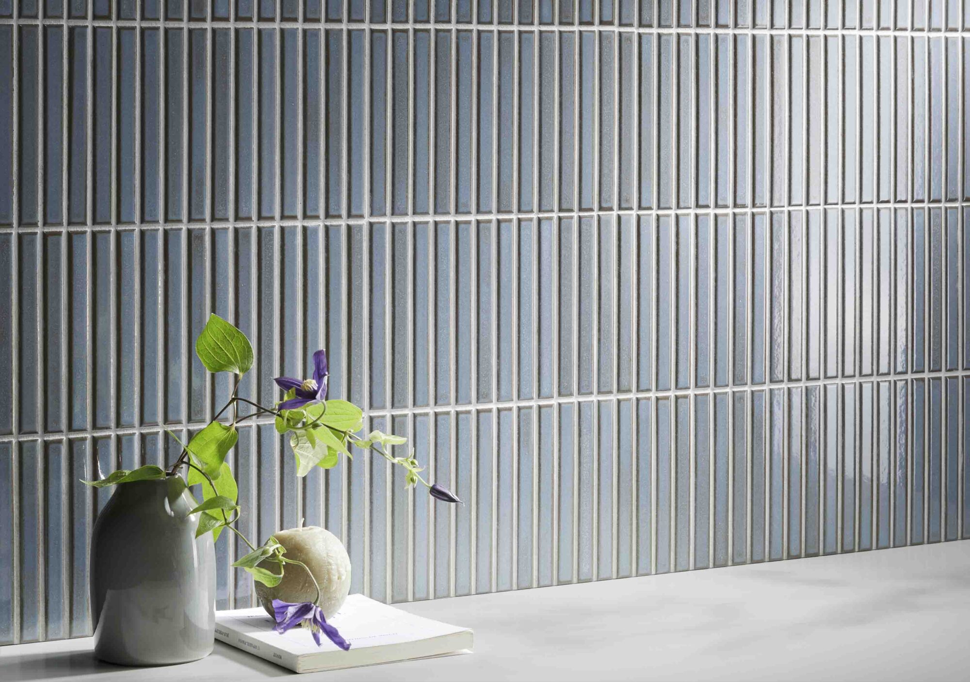 Japanese Ceramic Blue .5 x 6